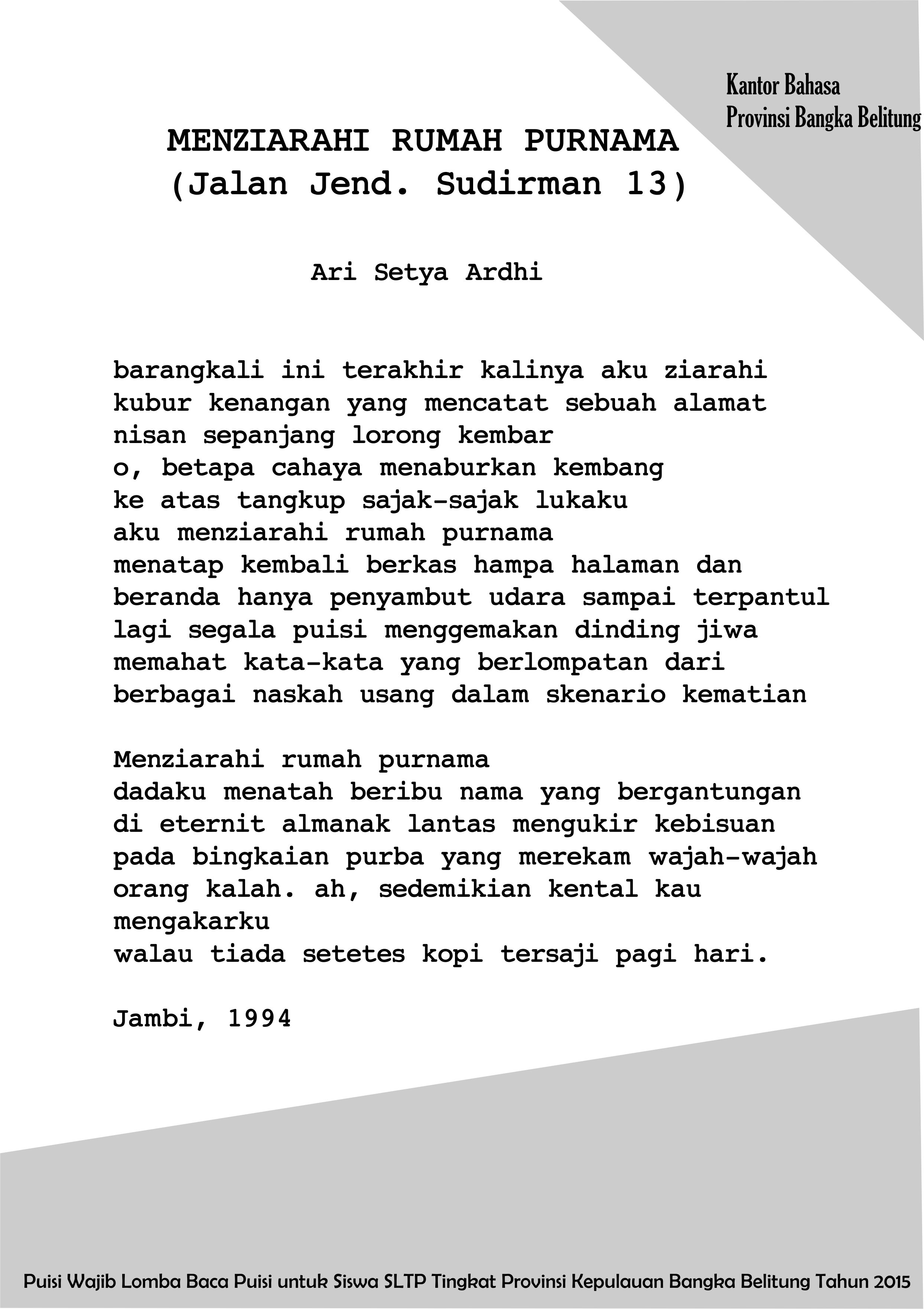 KEGIATAN Page 5 Kantor Bahasa Kepulauan Bangka Belitung